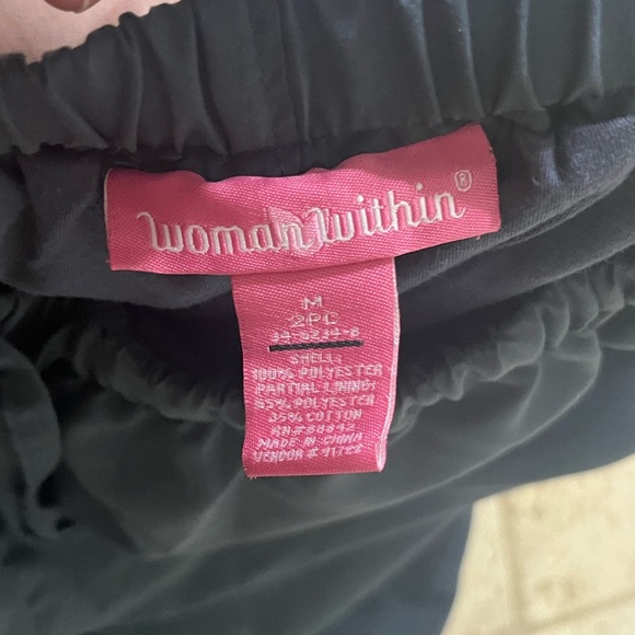 Woman Within track suit set, top and bottom size medium - Picture 7 of 8